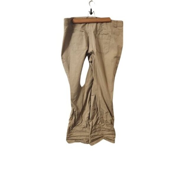 VENEZIA KHAKI CARGO ROLL-UP PANTS SIZE 16 - Picture 5 of 7